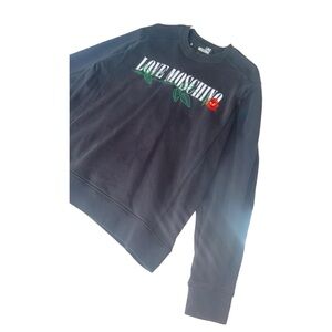 LOVE MOSCHINO
Rose Logo Sweatshirt Black